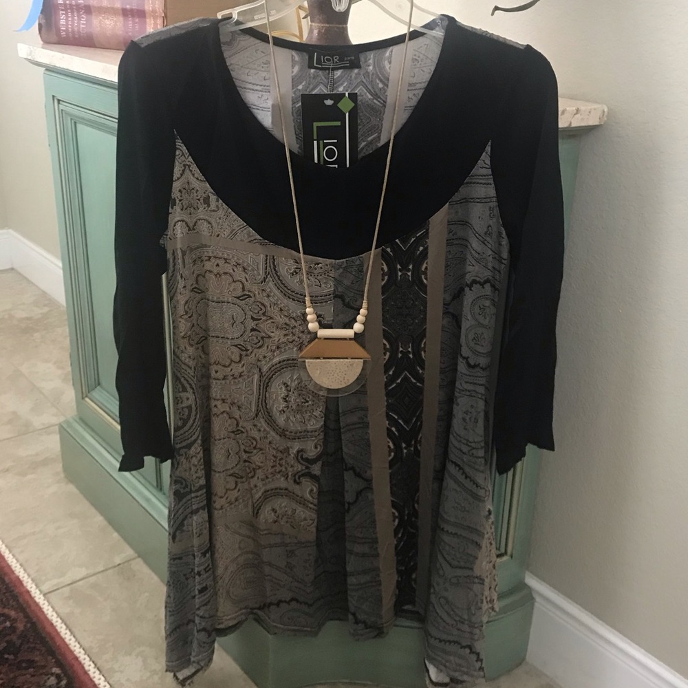 Lior tunic top MEDIUM